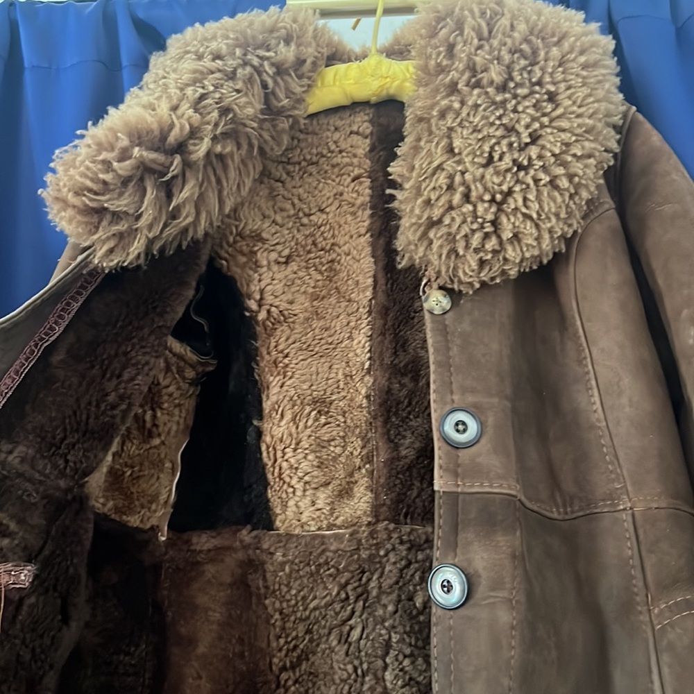 Leather Fur Jacket - Picture 3 of 5